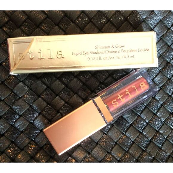 STILA - 🎉HP🎉 NWT - Shimmer & Glow Liquid Eye Shadow/“Pigalle”/Full Size & Boxed - Picture 6 of 12